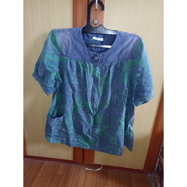 blouse jumbo batik preloved/bekas