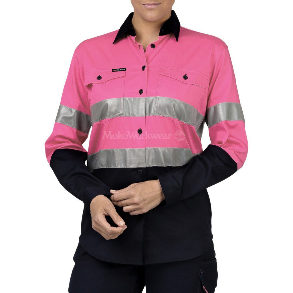 Jual Wearpack Coverall Safety / katelpak / Seragam Kerja Proyek Pink