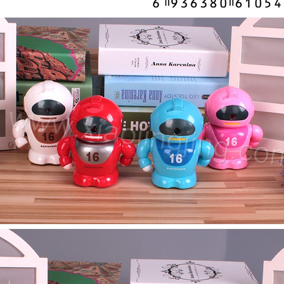 

Rautan / Serutan / Sharpener Putar Meja Pensil Robot SX0054 LUCU