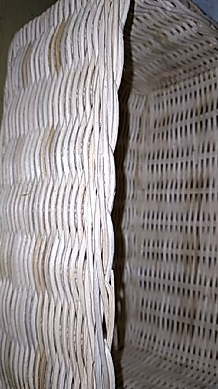 Keranjang Rotan Kotak Hampers Natural