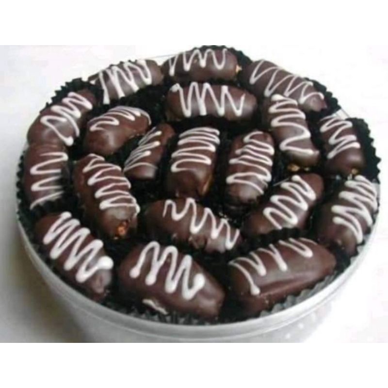 

Kurma coklat ,Kurma Salut!!cookies manis