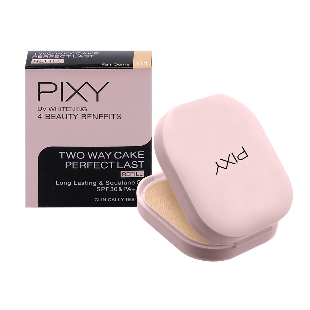 PIXY UVW TWC Perfect Last Refill - 01 Fair Ochre (4 Beauty Benefit)