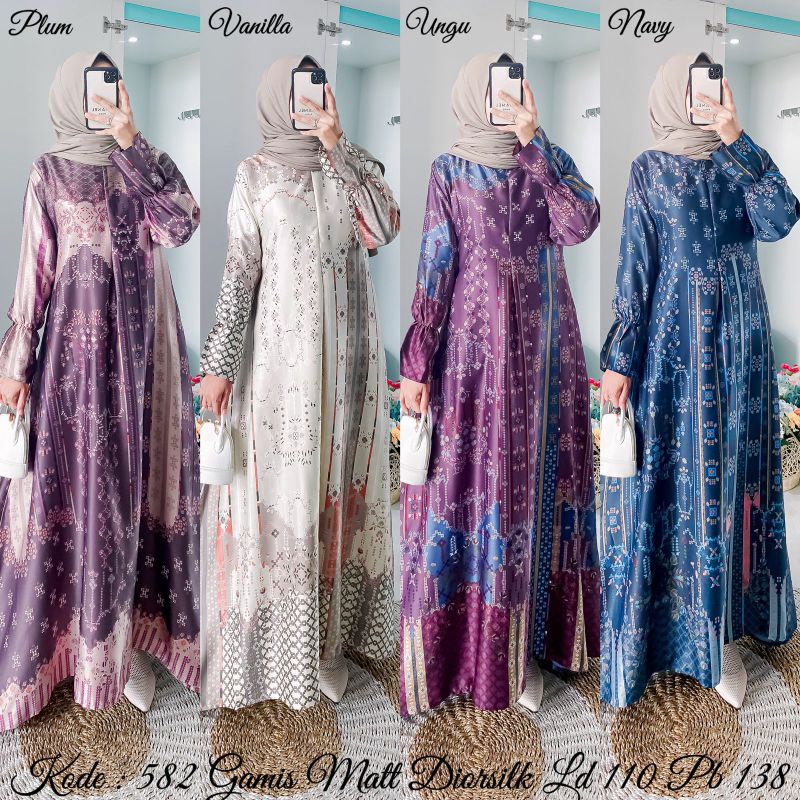 GAMIS ORIGINAL RIBYKA COLLECTION DIORSILK PREMIUM 582