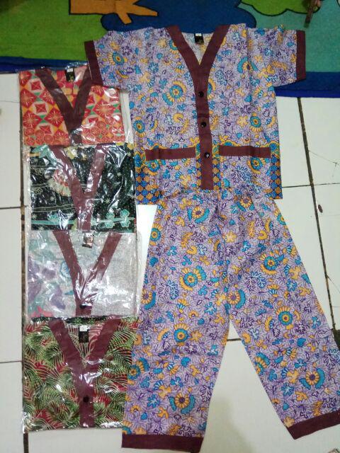 Paket (20 Pcs) S-xl 1-5 Th Piyama Batik Anak Setelan Anak Baju Tidur Batik Anak Terlaris