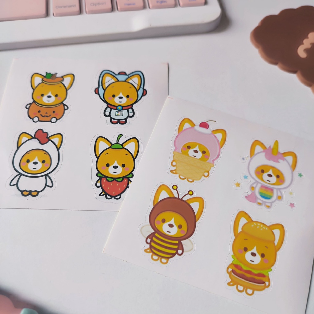 

stiker corgi aesthetic stiker case hp tumblr aesthetic