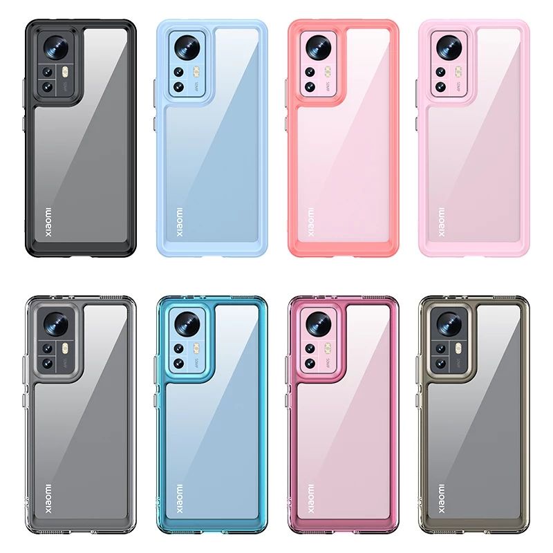 Casing Xiaomi Mi 12 / 12 Pro / 12T / 12 Lite 5G Cover Protective Hybrid Case