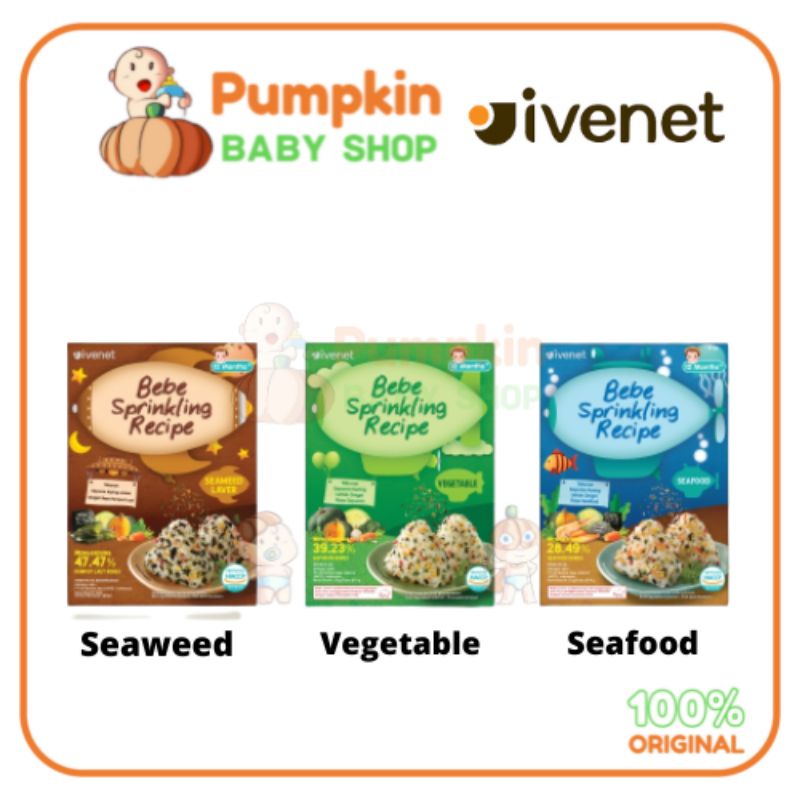 Ivenet Sprinkling Recipe - Bumbu Pelengkap Makanan Anak