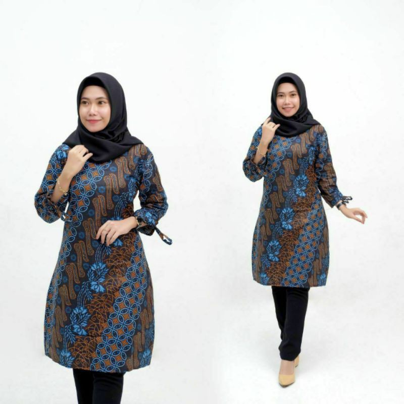 Tunik batik wanita M L XL XXL XXXL XXXXL XXXXXL