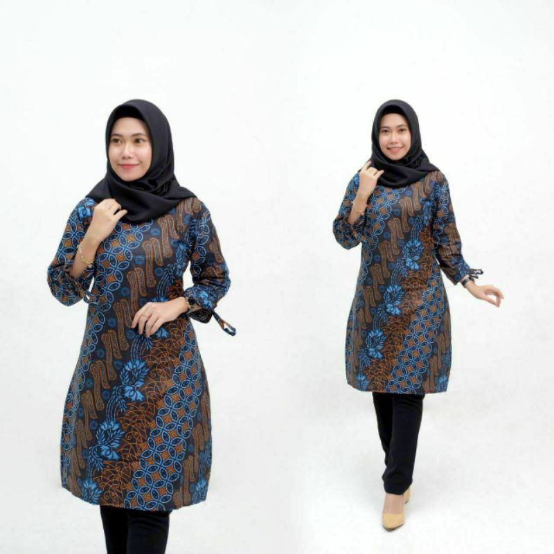 NEW DRESS XXL XXXL XXXXL XXXXXL BATIK WANITA MOTIF BATIK BFJ88Kdrt002