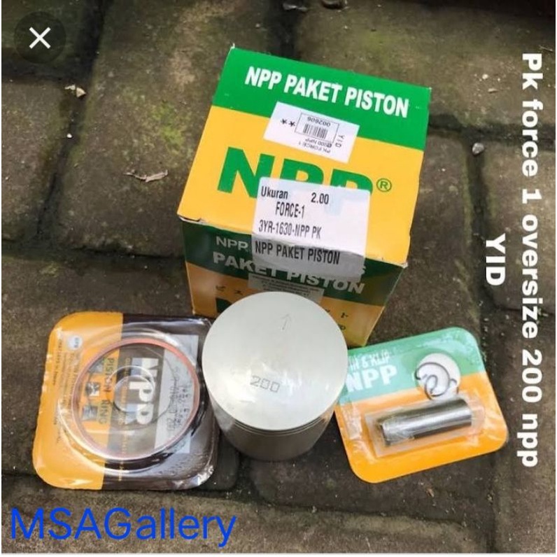 Piston Seher Seker Kit Yamaha Force 1 Fiz R FizR Oversize 200 NPP