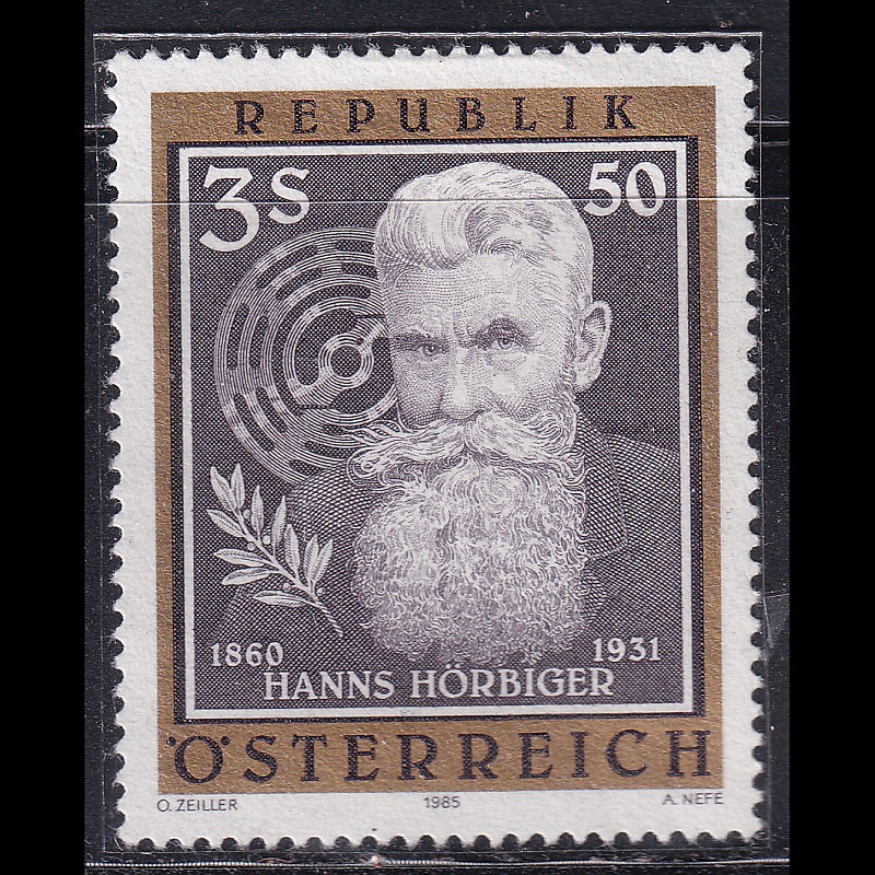 

Prangko Austria 1985 - The 125th Anniversary of Hanns Hörbiger