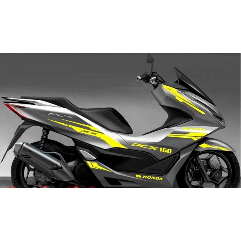 (COD) STICKER CUTTING LIST HONDA PCX 160 STICKER CUTTING PCX 2021