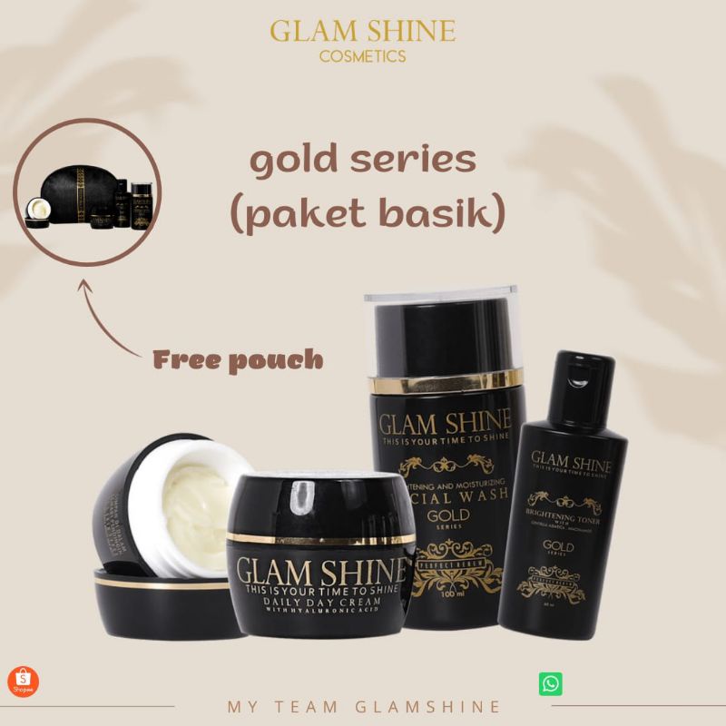 GLAMSHINE GOLD SERIES/ GLAMSHINE PAKET BASIC ORIGINAL