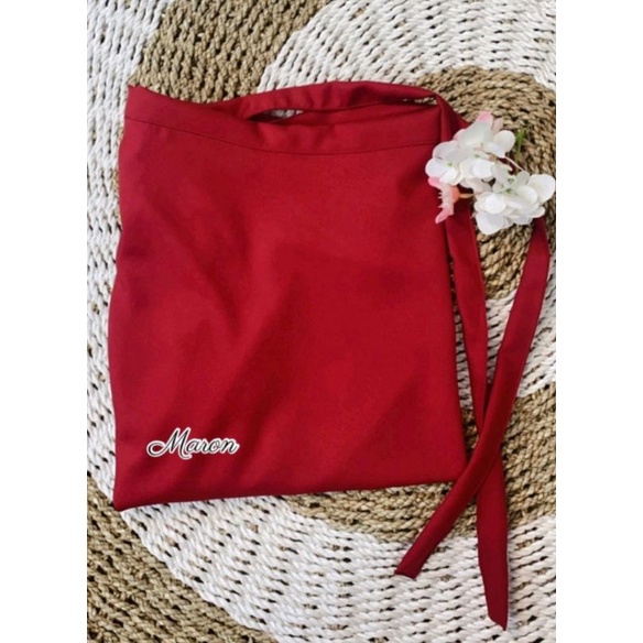 ROK STRAP ROK TALI SHAKILA ROK KOREA TALI STYLE ROK WANITA BAHAN SHAKILA STREAT ALL SIZE FIT TO XL BAWAHAN PANJANG KOREA LONG SKIRT STRAP POLOS-Maron