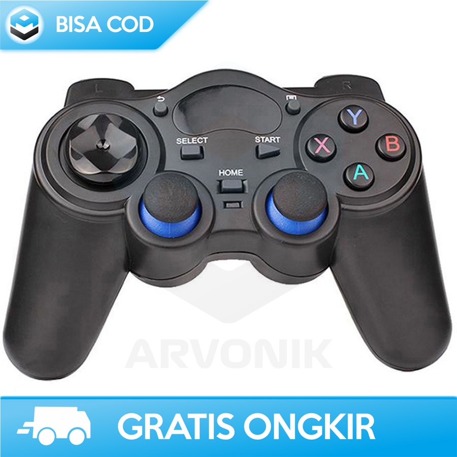 STICK GAMEPAD WIRELESS 2.4 GHz SMART TV BOX SUPPORT LAPTOP OR KOMPUTER