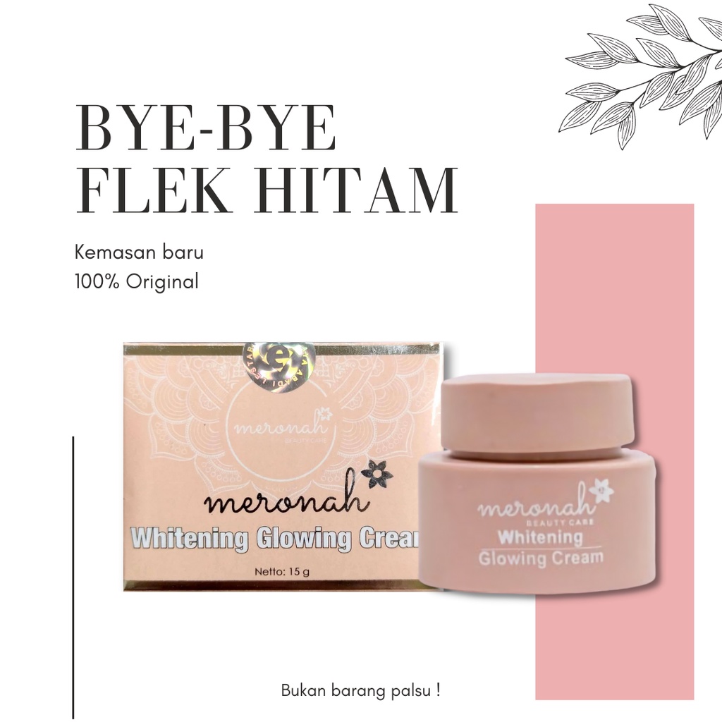 Krim Pemutih Wajah Glowing Pria Wanita Penghilang Flek Hitam Di Wajah Ampuh Bpom Cream Pelembab Waja
