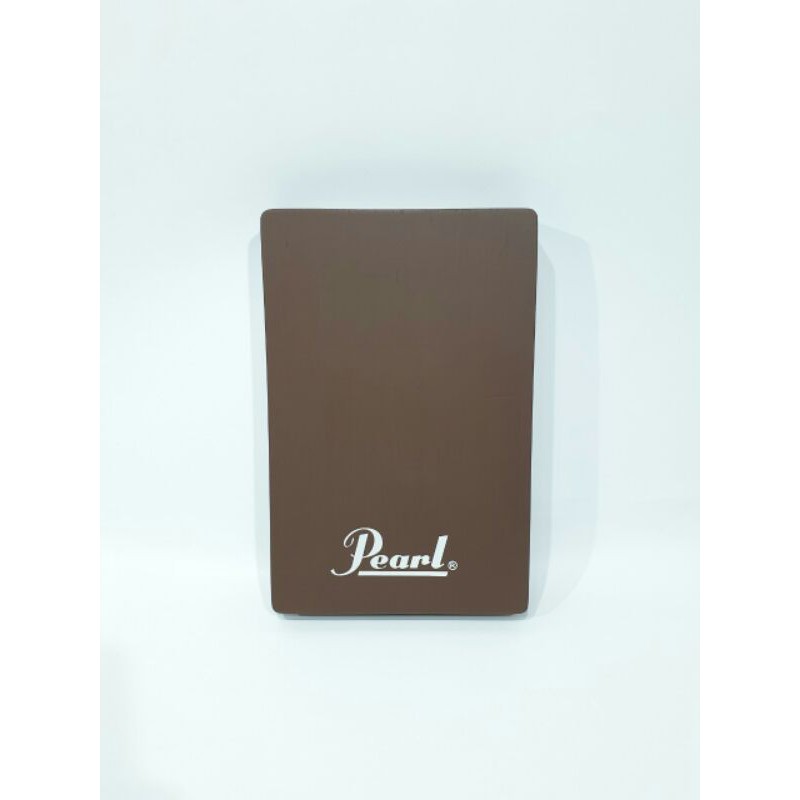 Cajon Travel Merk Pearl Warna Hitam Cream Natural Coklat Tua Cahon Drum Portable Travelling Murah