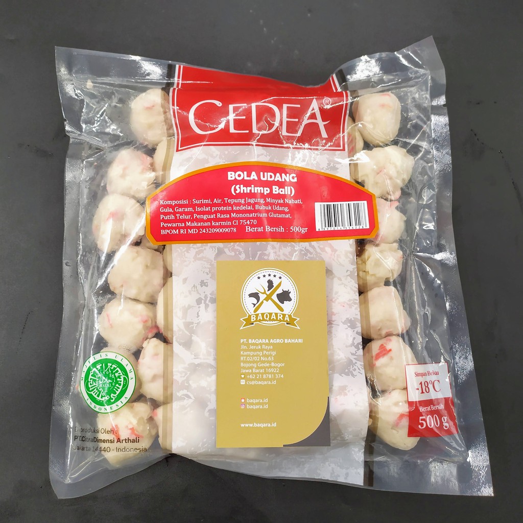 

Cedea - Bola Udang / Shrimp Ball (500gr)