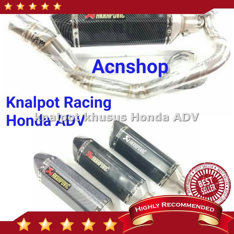 Termurah knalpot racing akrapovic honda adv