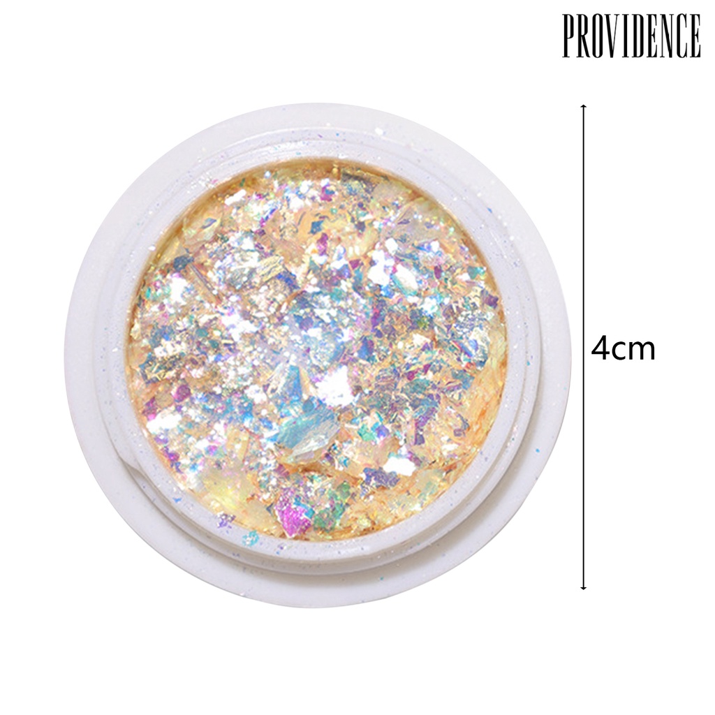 Bubuk Glitter Sequin Ultra Tipis Warna-Warni Untuk Manicure