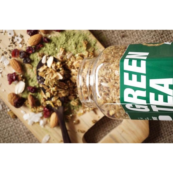 

El Granola Green Tea / Healthy Snack / Sereal