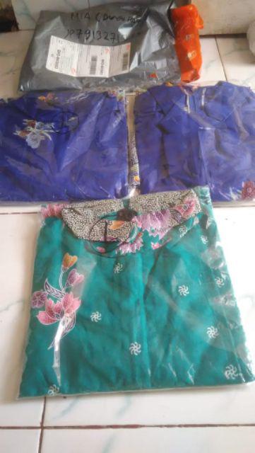 Atasan Batik Pakaian Tunik Wanita Bg 201