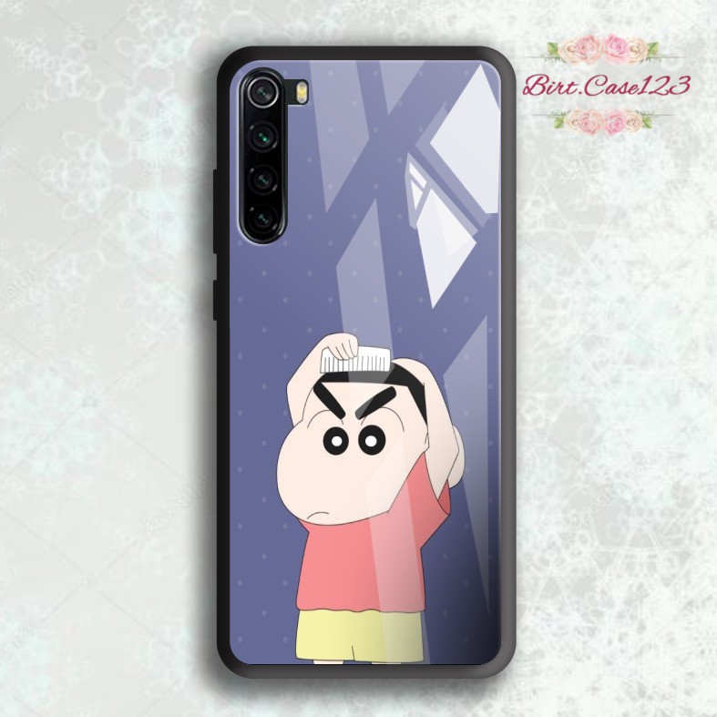 Case casing silikon softcase gambar SINCHAN back case glass oppo a3s a31 a7 f9 a5s a71 a83 f1s Etc