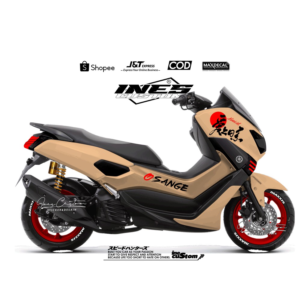 STIKER NMAX Cutting nmax viral stiker nmax jepang