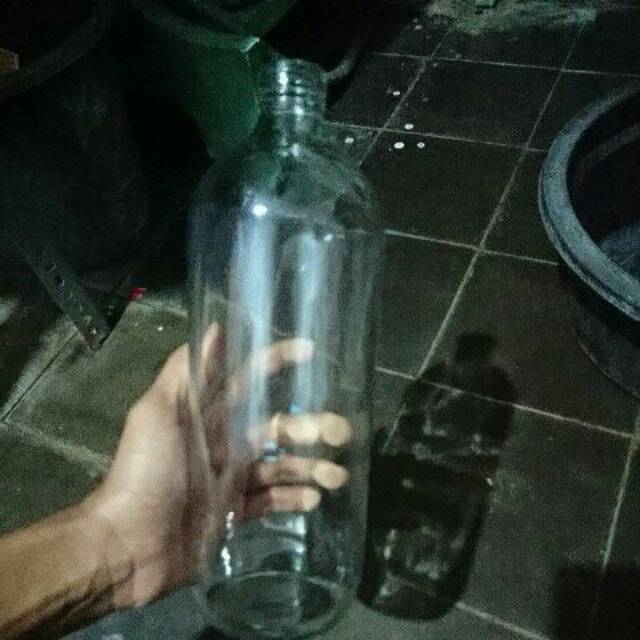 Botol Bensin Bekas tanpa tutup