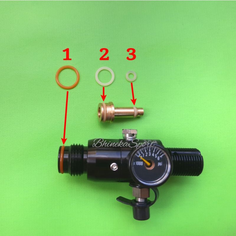 Seal Oring Regulator paintball. Sil Piston Regulator Paintball