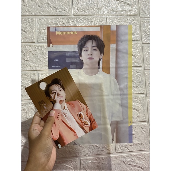 [READY STOCK] Taehyung V Bundle Memories 2021 Clear Index Postcard Photo Set