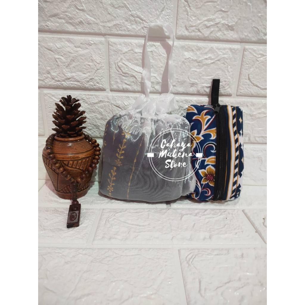 MUKENA ABAYA SET TRAVELING|SAJADAH TRAVEL SET