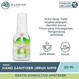 Image of Antis Hand Sanitizer Spray 30 mL