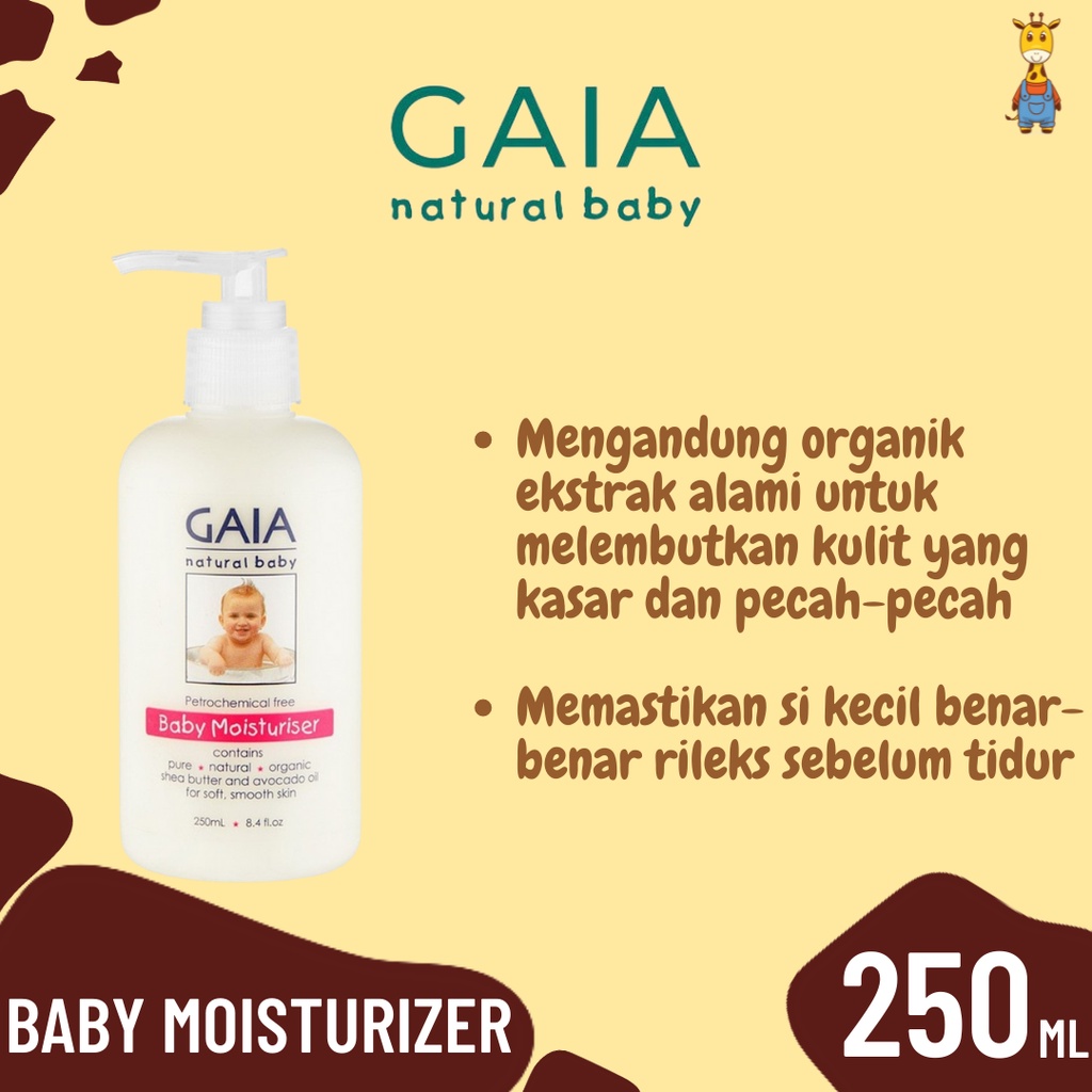 GAIA Baby Moisturizer 250ml