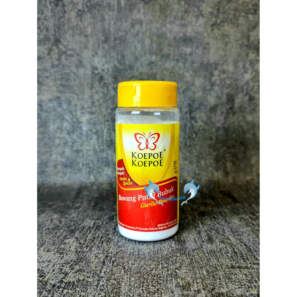 

Koepoe Koepoe BAWANG PUTIH Bubuk 130gr / kupu kupu / Garlic Powder