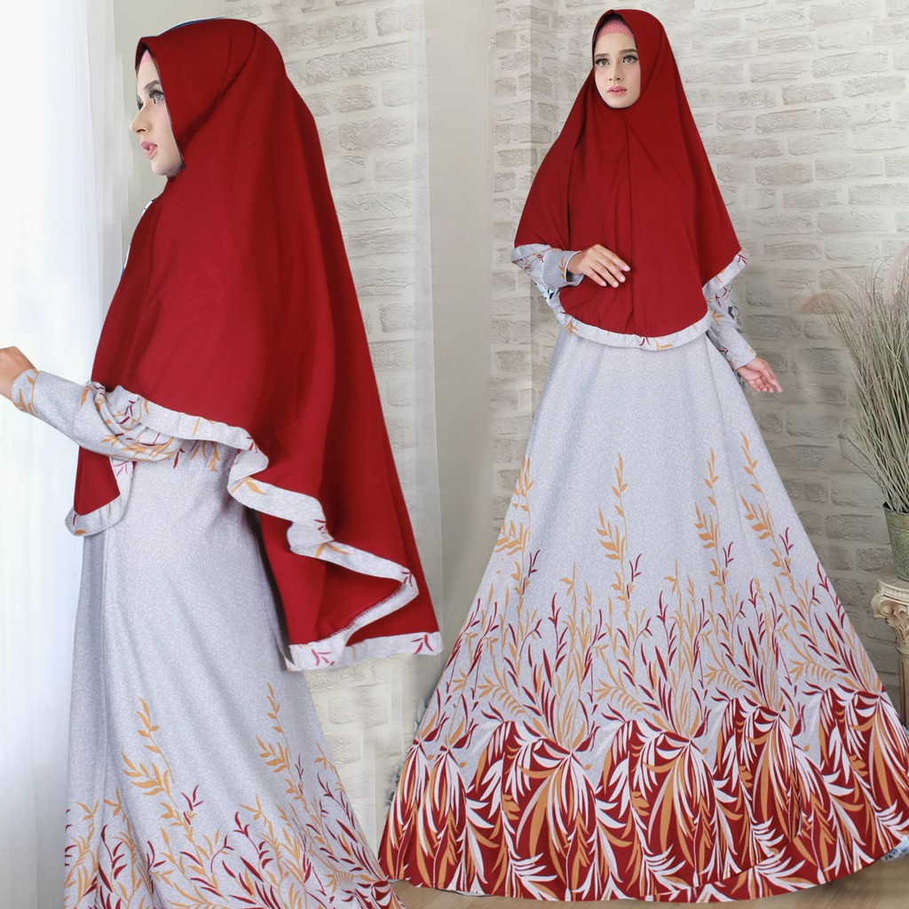 QF- GAMIS FELICIYA/ GAMIS SYAR'I/ SETELAN MUSLIM TERLARIS