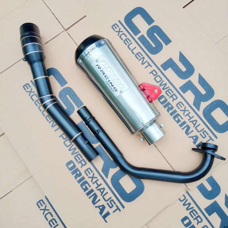 KNALPOT SATRIA FU JUPITER MX NEW 135 JUPITER MX KING VIXION OLD NEW CBR 150R CB 150R CS PRO ORIGINAL