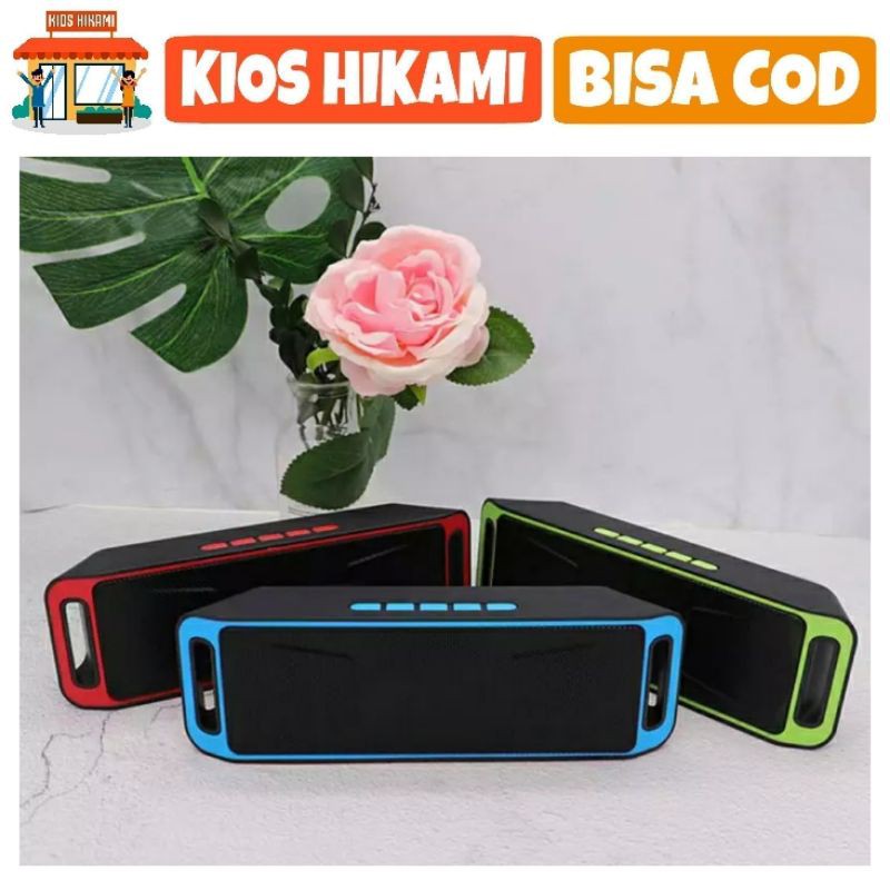 Speaker Bluetooth Megabass Stereo A2DP S208 Multimedia Portable Wireless Murah COD-7