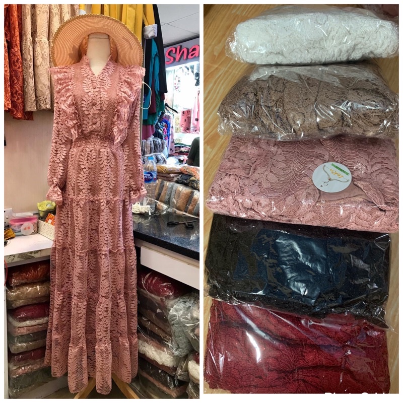 Gamis Brokat Eva by Lora