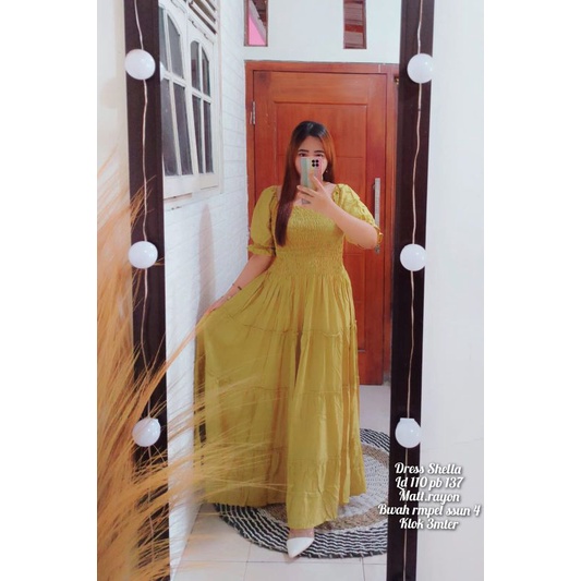 Dress shella polos/ Daster viral/ Daster sultan