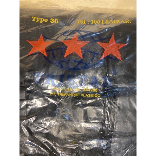 kantong plastik hitam polos