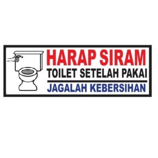 Jual Stiker Harap Di Siram Shopee Indonesia