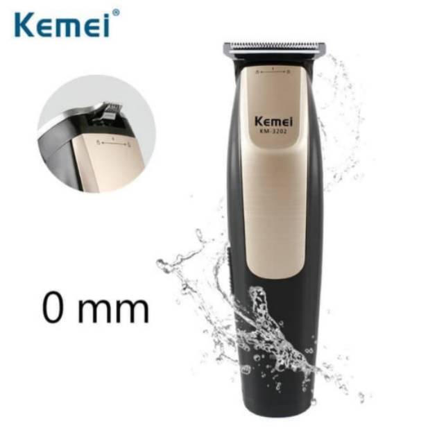 Kemei KM-3202 Hair Clipper Rechargeable Alat Mesin Cukur Rambut Kemei KM3202