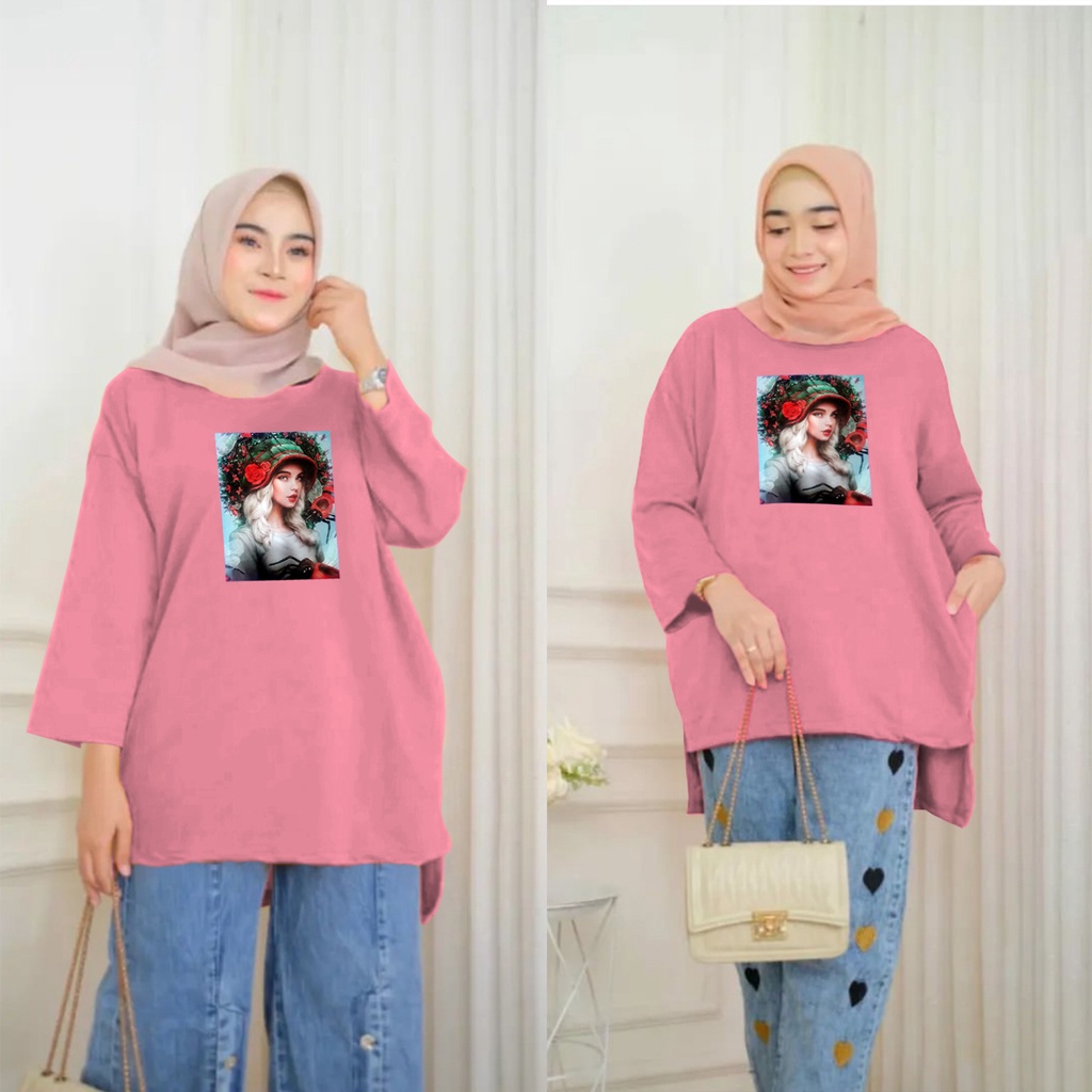 GR ATASAN BASIC OVERSIZE APLIKASI PRINT DTF SR105