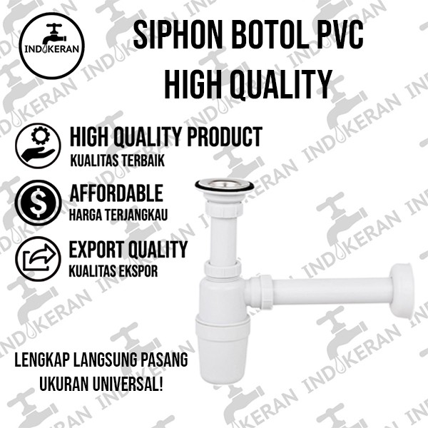 INDOKERAN - Siphon Botol PVC - High Quality