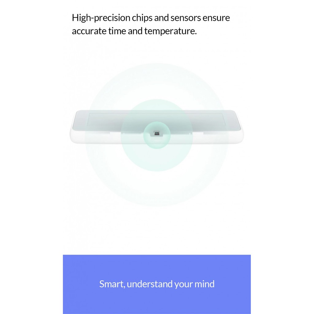 XIAOMI MIJIA Smart Digital Clock with Temperature Humidity Monitoring