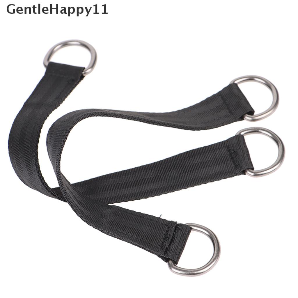 Gentlehappy 2Pcs Strap Gantung Pohon Ukuran 25cm Untuk Fitness