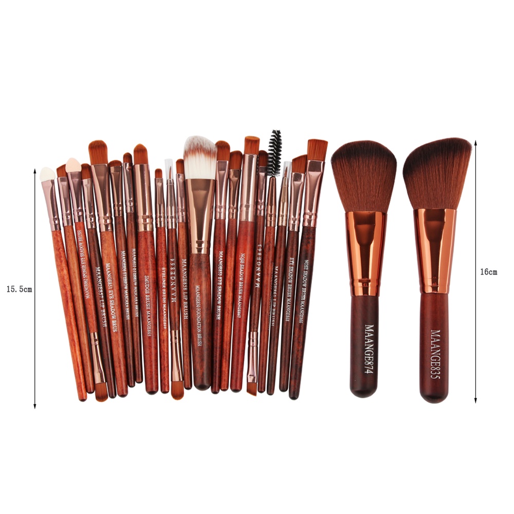 MAANGE 22Pcs High Quality Makeup Brush Set for Eyeshadow for Beauty Tools Makeup Accessories