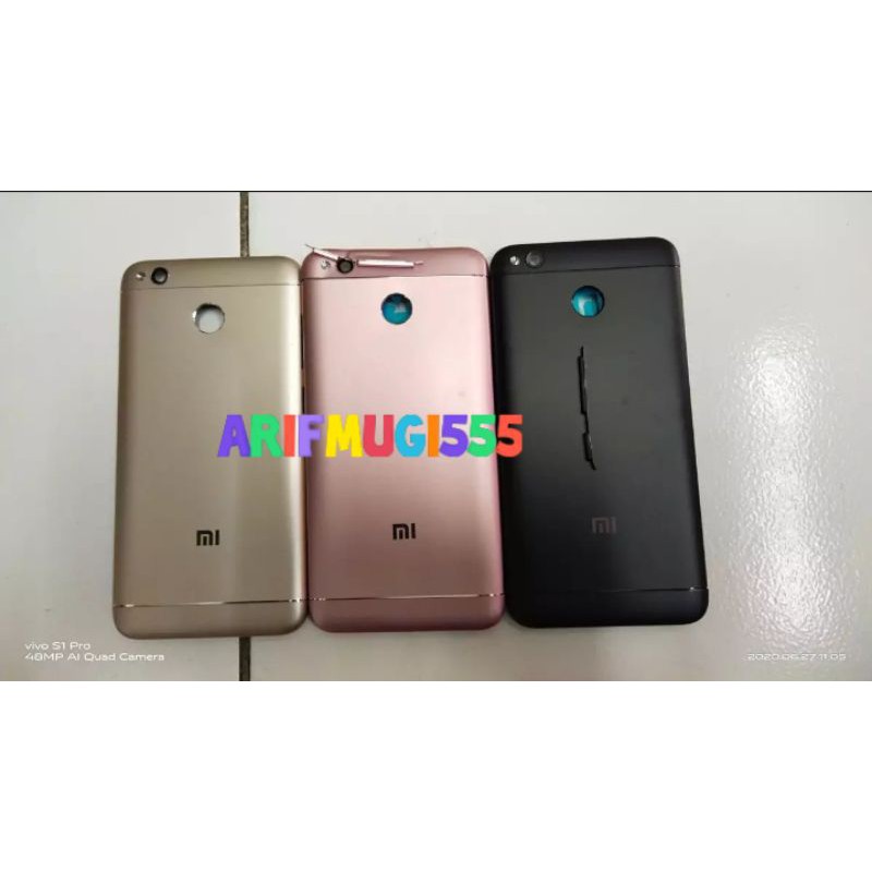 Casing Kesing Housing Backdoor Tutup Belakang Xiaomi Redmi 4x