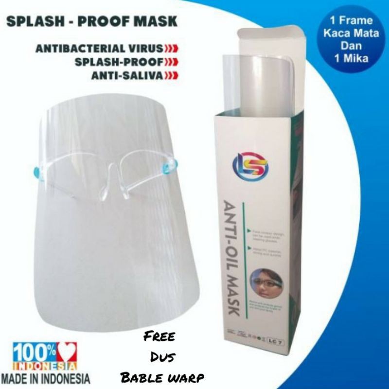 Face Shield Nagita / Face Shield / Face Shield 1 Dus 1 Face Shield